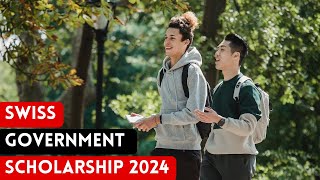 How to apply for Swiss Government Excellence Scholarships 2024 [upl. by Edobalo]