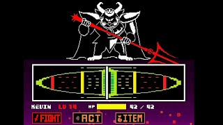 You Can Fight Asgore at LV 19 UnderTale [upl. by Sabu]