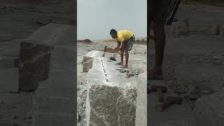 granite stone cutting video viral [upl. by Droffats]