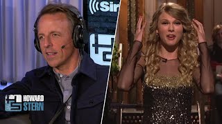 Seth Meyers Gives Props to Taylor Swift for Writing Her “SNL” Monologue [upl. by Maxma]