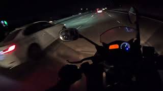 Yamaha FZ6R top speed  races  Cops 🚨 [upl. by Llenrag225]