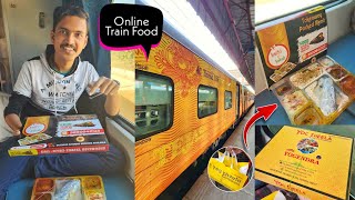 How to order Delicious food in Train at your seat 😍 Order online food in Train  Indian Railways [upl. by Chemash]