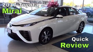 2017 Toyota Mirai  Quick Review [upl. by Nawed]