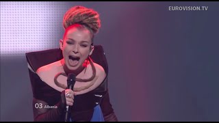 Rona Nishliu  Suus  Albania  Live  Grand Final  2012 Eurovision Song Contest [upl. by Pricilla181]