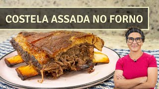 COSTELA ASSADA NO FORNO [upl. by Gerhard851]