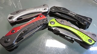 GERBER CRUCIAL 4 models  with Carabiner with StrapCutter FAST with Corkscrew [upl. by Somerset81]