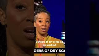 Dangers of dry scooping pre workout On fox26houston [upl. by Lynnworth269]