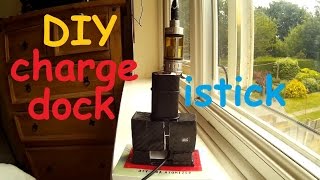 diy eleaf istick 30w vape holder charge dock [upl. by Namus975]