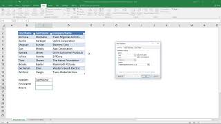 How to use a Table name in Data Validation Lists and Conditional Formatting formulas [upl. by Puritan759]