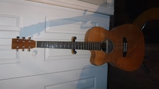 Martin OMCX1KE Guitar Demo And Review [upl. by Langsdon126]