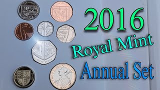 Rare amp Valuable 2016 royal mint annual coin set [upl. by Franky]