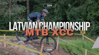 Latvian Championship MTB XCC  2024 [upl. by Ahsinan869]