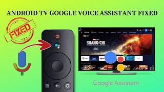 Android TV Google voice assistant not working fixed  Mi TV voice assistant fixed [upl. by Bobbi499]