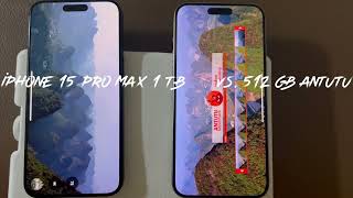 Iphone 15 Pro Max 1 TB vs 512GB [upl. by Airdna483]