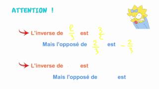 comment déterminer inverse et opposé dun nombre [upl. by Haisi240]