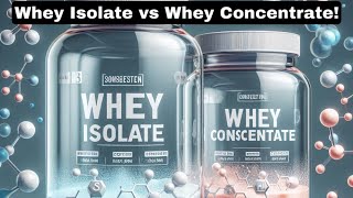 Whey Isolate vs Whey Concentrate facts shorts wheyprotein [upl. by Skelton439]