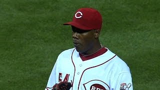 Chapman hits 106 MPH in relief appearance [upl. by Eninej]