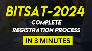 🚀 How to Fill BITSAT Application Form 2024  BITSAT 2024 Application Form  BITSAT form fill up 2024 [upl. by Chessy585]