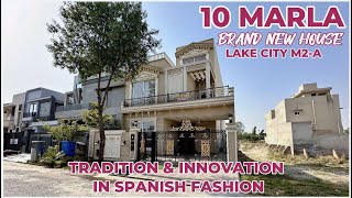 10 Marla House for Sale in Lake City  Tradition amp Innovation in Spanish Fashion  Lake City M2A [upl. by Ettenoitna]