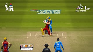 Chris Gayle 175 66 IPL 2013  Cricket 24  Real Commentary  BroDow Gaming BG [upl. by Almeda920]