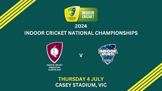 2024 ICNC U22 WOMEN  QLD v VIC Court 1 [upl. by Nnarual]