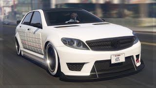 Benefactor Schafter V12 Armored Customizations Brabus E V12  GTA 5 Online [upl. by Gleda]