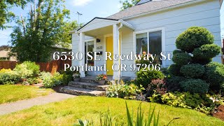 6530 SE Reedway St  Video Walkthrough  Portland Oregon Real Estate [upl. by Reddy83]