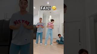 APT DANCE by ROSÉ amp Bruno Mars But with a twist  dance trend friends funny fail shorts [upl. by Olia636]