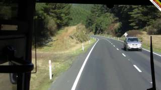 Intercity bus from Auckland to Wellington New Zealand [upl. by Halpern809]