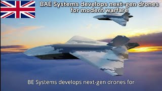 BAE Systems develops next gen drones for modern warfare [upl. by Yatnahc]