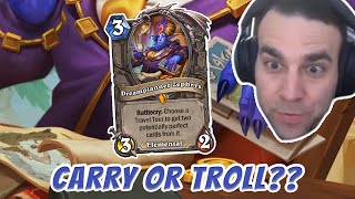 Is the New Zephyrs a CARRY or a TROLL in Arena  Hearthstone Arena [upl. by Ahsiret]