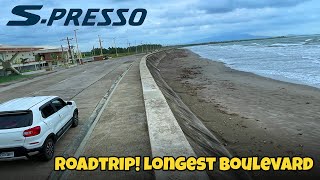 Suzuki SPresso Road Trip to Philippines Longest Boulevard Buhay Probinsya Adventure [upl. by Ramirol181]