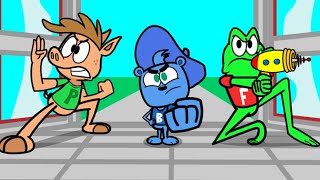 HobbyKids Burger Battle HobbyKids Adventures Cartoon Episode 23 [upl. by Coheman]