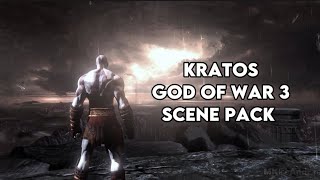 Kratos God Of War 3 Scene Pack [upl. by Screens]