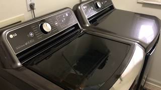 LG Washer and Dryer From Best buy [upl. by Raynata]