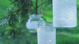 How to Make Lanterns Out of Jam Jars [upl. by Nylrehc]