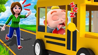 The Wheel On The Bus Song 🚌  BUS Rules For Baby 🚨  NEW✨ Funny Nursery Rhymes For Kids [upl. by Llyrpa]