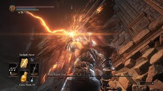 Dark Souls 3  Cleric Class Boss Fight 23  Slave Knight Gael Safe Method for 3rd Phase SL80 [upl. by Aiepoissac260]