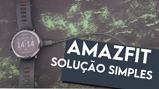 AMAZFIT NÃO CARREGA RESOLVIDO [upl. by Desdee]