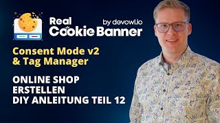 Real Cookie Banner mit Google Consent Mode v2 und Tag Manager einrichten [upl. by Maher704]