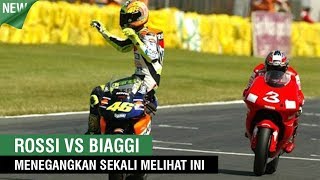 Menegangkan Valentino Rossi vs Max Biaggi Di Berbagai Sirkuit MotoGP Bikin Penonton Heboh [upl. by Martens517]