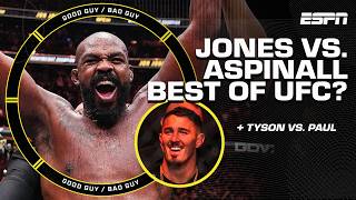 Is Jones vs Aspinall the biggest Fight UFC can make FULL SHOW  Good Guy  Bad Guy [upl. by Aiyot]