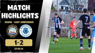 HIGHLIGHTS  vs Musselburgh Athletic FC U20’s  EoSFDL East Conference  270924 [upl. by Enautna]