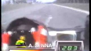 Ayrton Senna shows his frustration [upl. by Babbie459]