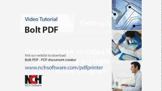 Bolt PDF Printing Software  PDF Printer Video Tutorial [upl. by Etnuad]