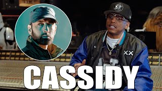 Cassidy Defends Eminem Over Dr Umar Comments Eminem Knows More About Rap Than Average Black People [upl. by Notsag]