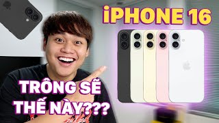 iPHONE 16 TRÔNG SẼ THẾ NÀY  CAMERA DỌC iPHONE 16 PRO MAX TĂNG KÍCH THƯỚC MÀN HÌNH [upl. by Aun699]