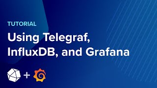 Using Telegraf InfluxDB and Grafana Tutorial [upl. by Mehcanem]