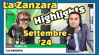 La Zanzara Highlights settembre 2024 [upl. by Aneerehs]