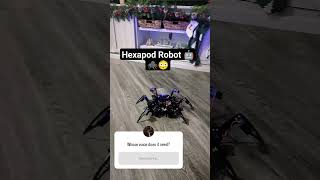 My new Hexapod Robot build 😳🔥 freenove robot robots raspi programming python engineering [upl. by Atteuqahc]